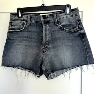 MOTHER cutoff high waisted women’s jeans shorts. Size 28.